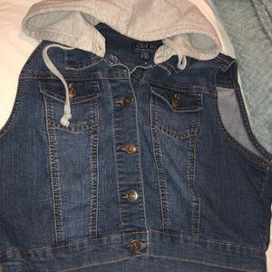 Denim vest